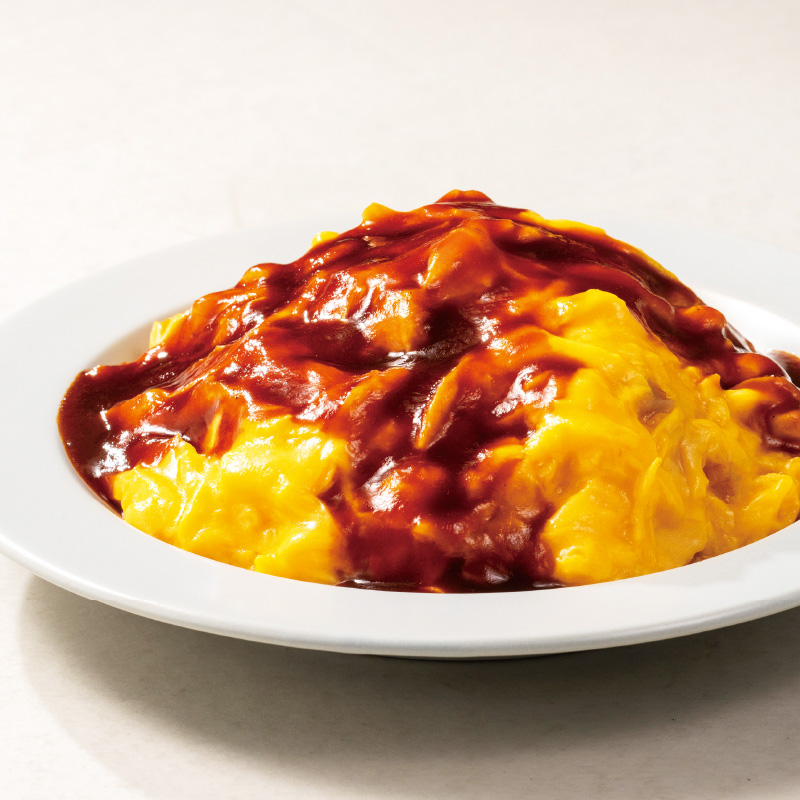 とろとろ卵とチーズのオムライス