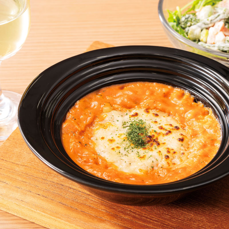 魚介の旨味が詰まった蟹ドリア～トマトクリーム