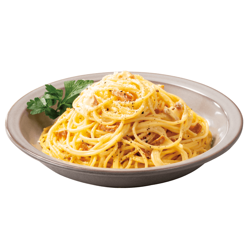 チーズにこだわったカルボナーラ