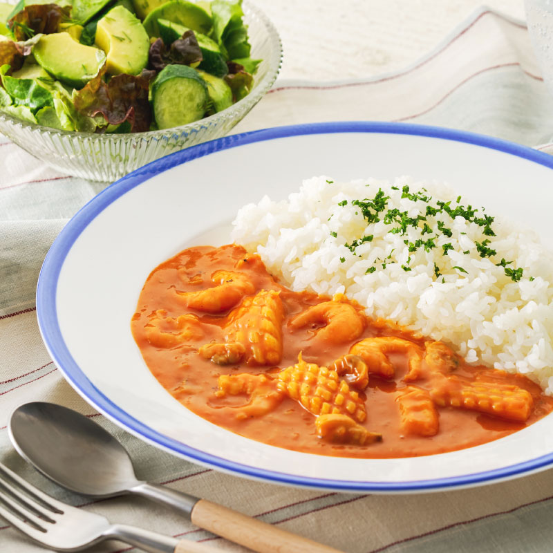 オマール海老香るシーフードカレー