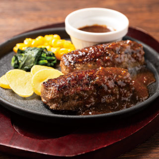 BEEFハンバーグステーキ[約200g]～選べるソース