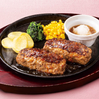 BEEFハンバーグステーキ[約200g]～選べるソース