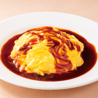とろ～り卵とチーズのオムライス