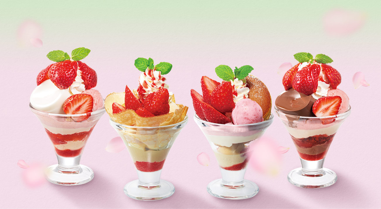 春のあまおうSweets