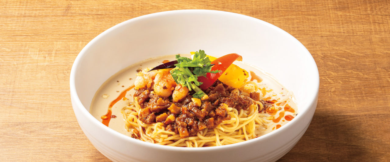 アジアン冷やし豆乳担々麺