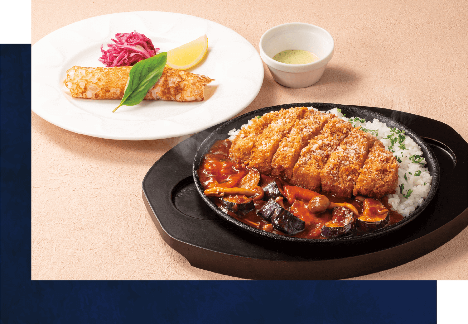 カツレツ冷菜セット