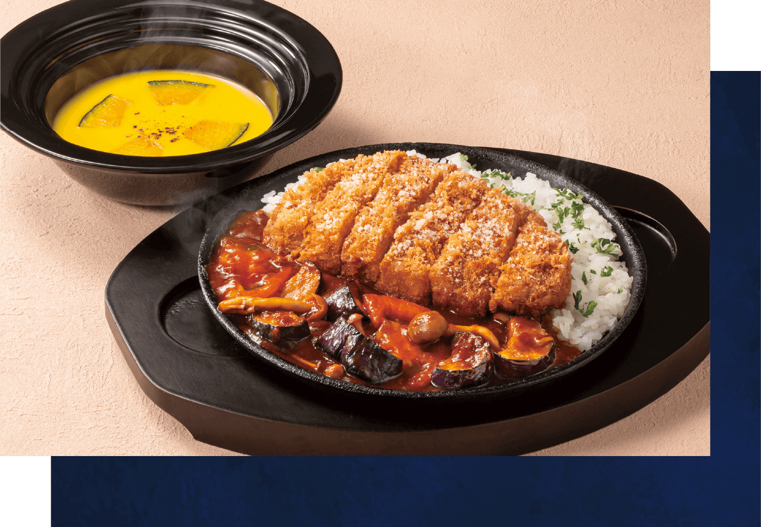 カツレツ温菜セット