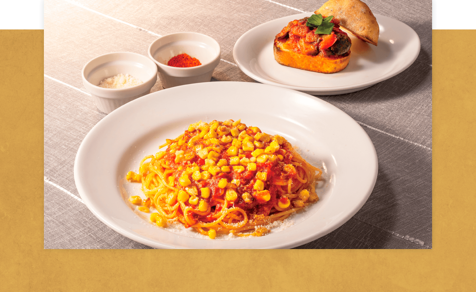 シェフのおすすめブルスケッタセット