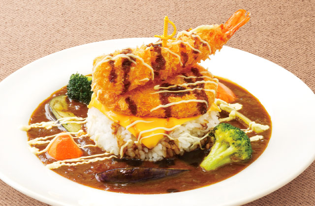 エビコロチーズカレー