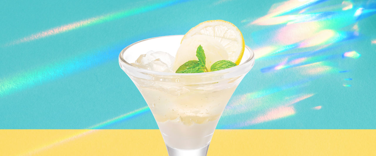 レモンのゼリー仕立て