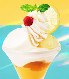 陽だまりレモンのミニパルフェ