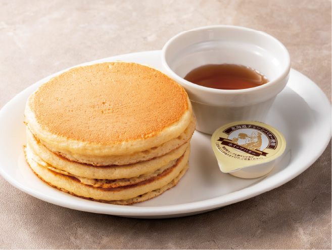 国産小麦のパンケーキ