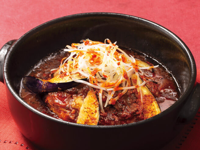 麻辣土鍋ハンバーグ