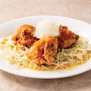 鶏唐揚げ　みぞれ和え