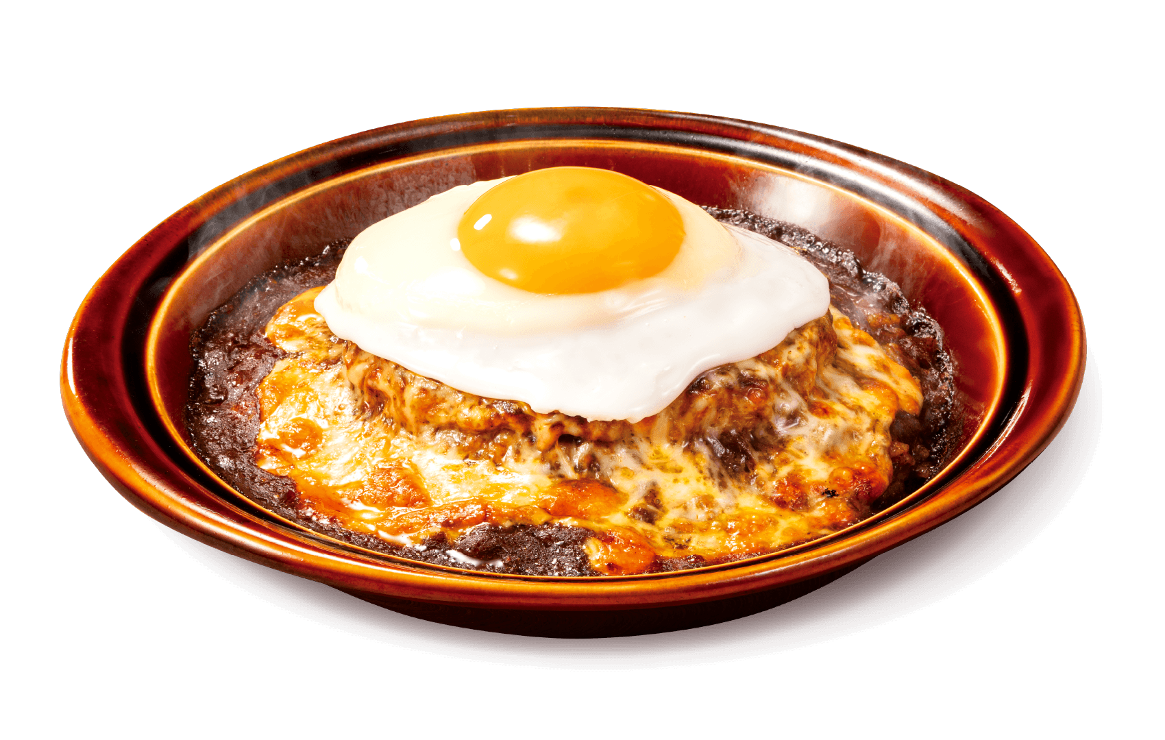 月見ハンバーグカレードリア