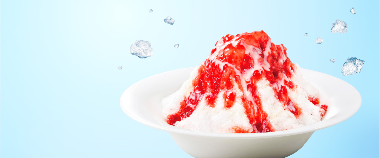 氷　いちごミルク
