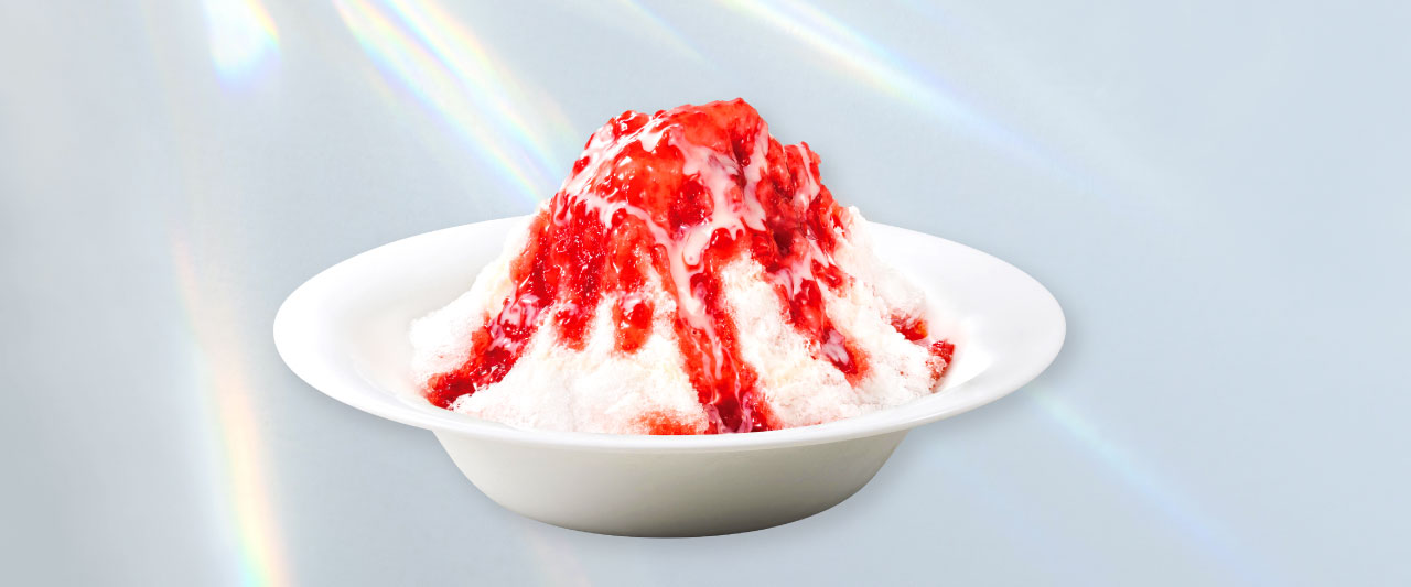 氷 いちごミルク