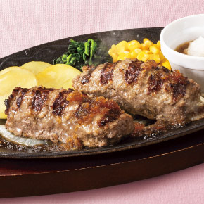 BEEFハンバーグステーキ[約200g]～選べるソース