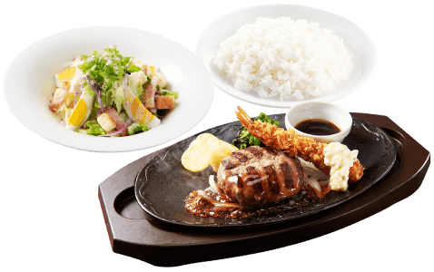 Aセット(選べる具だくさんサラダ&ライス)
