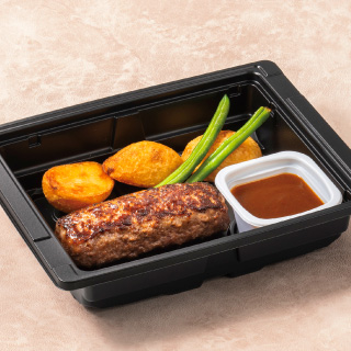 BEEFハンバーグステーキ[約100g]～選べるソース