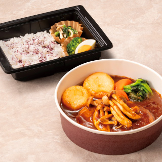 きのこデミ煮込みハンバーグ弁当