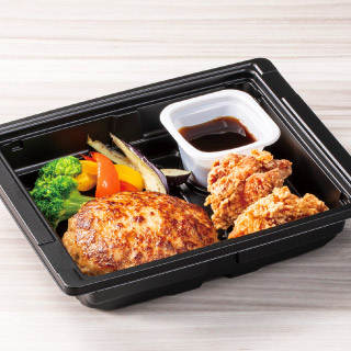 南蛮ハンバーグ&唐揚げ