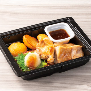 おろしハンバーグ&米どりのグリル