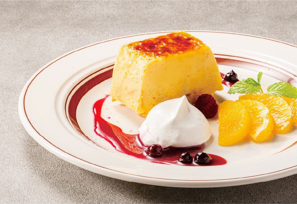 自家製パンプディングア・ラ・モード